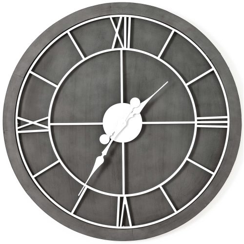 Anza Grey Wall Clock