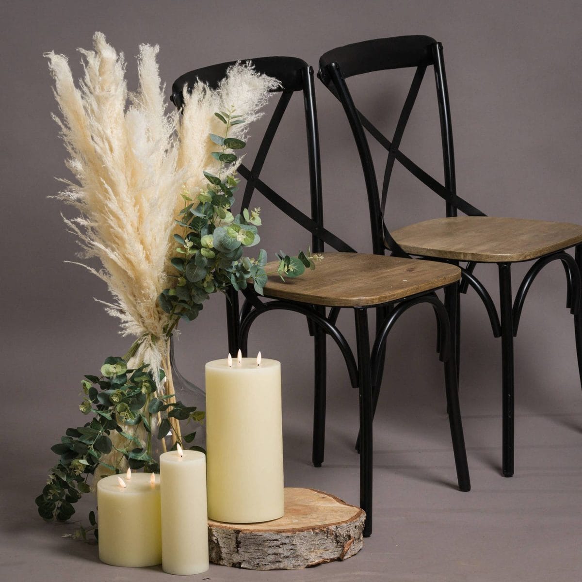 Pampas Grass Stem, Cream