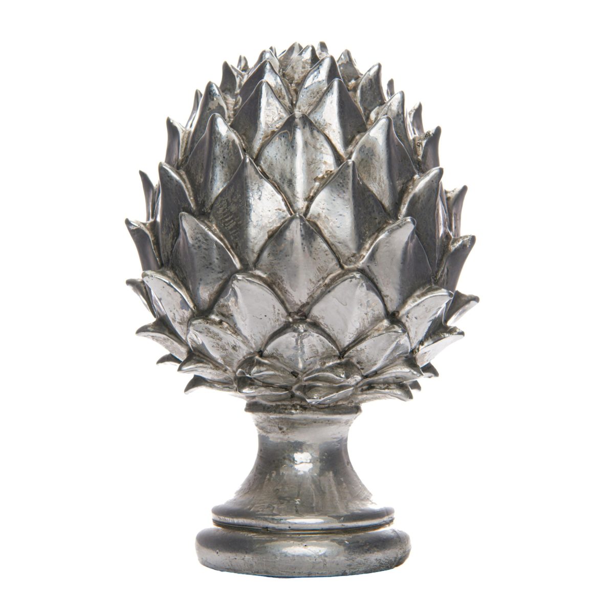 Silver Pinecone Finial - 23cm x 15cm