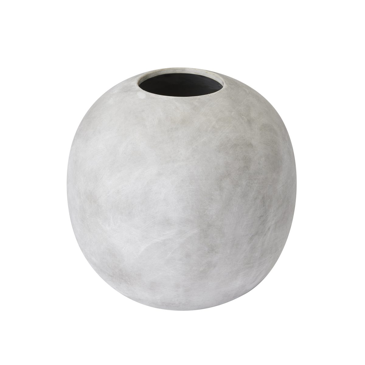 Noto Texture Vase, Stone (23cm x 25cm)