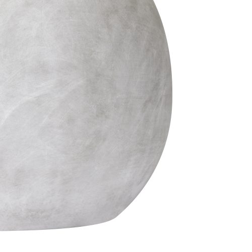 Noto Texture Vase, Stone (23cm x 25cm)