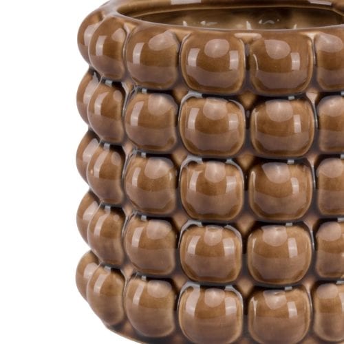 Astorga Collection Caramel Bubble Planter - 15cm x 16cm