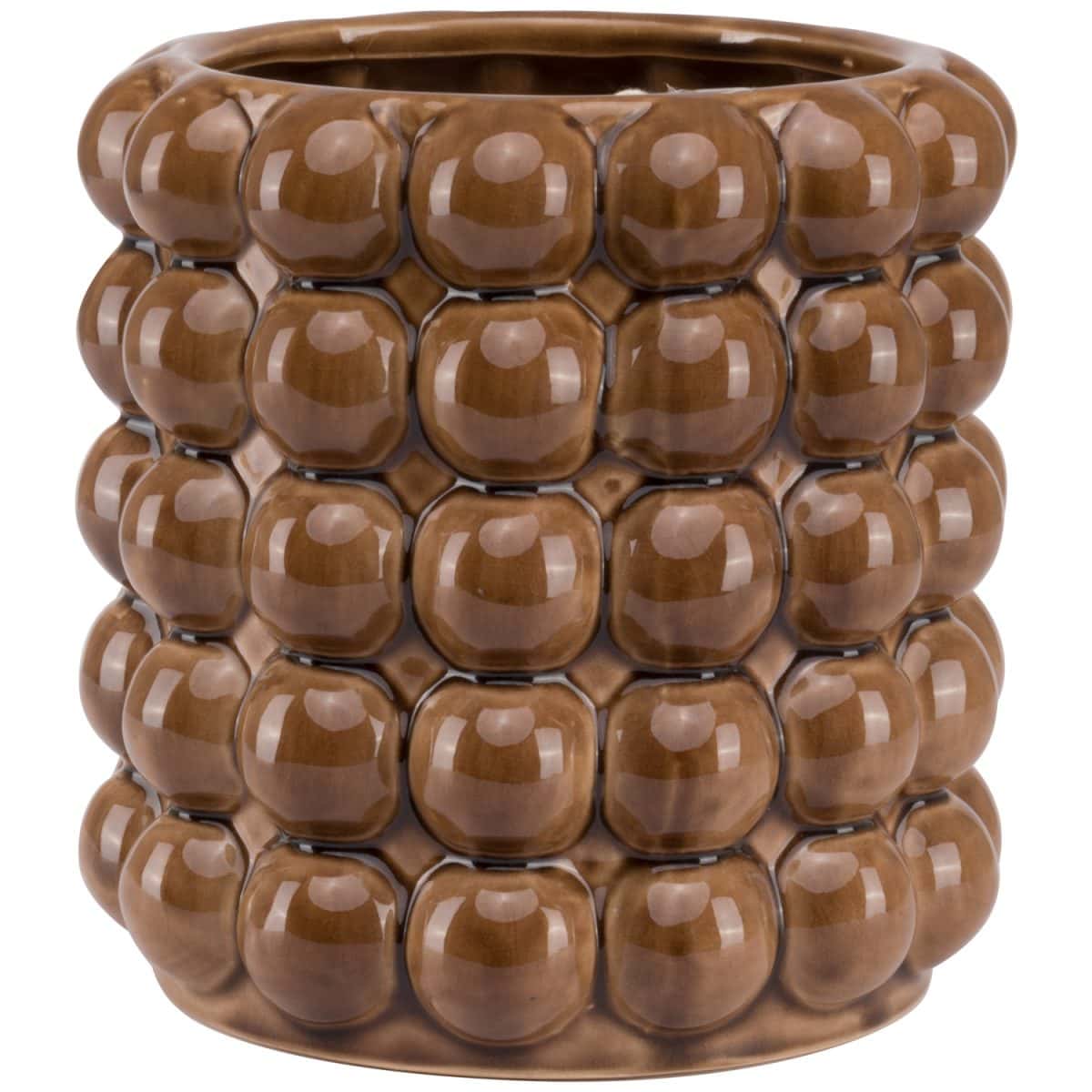 Astorga Bubble Planter in Caramel (20cm x 20cm)