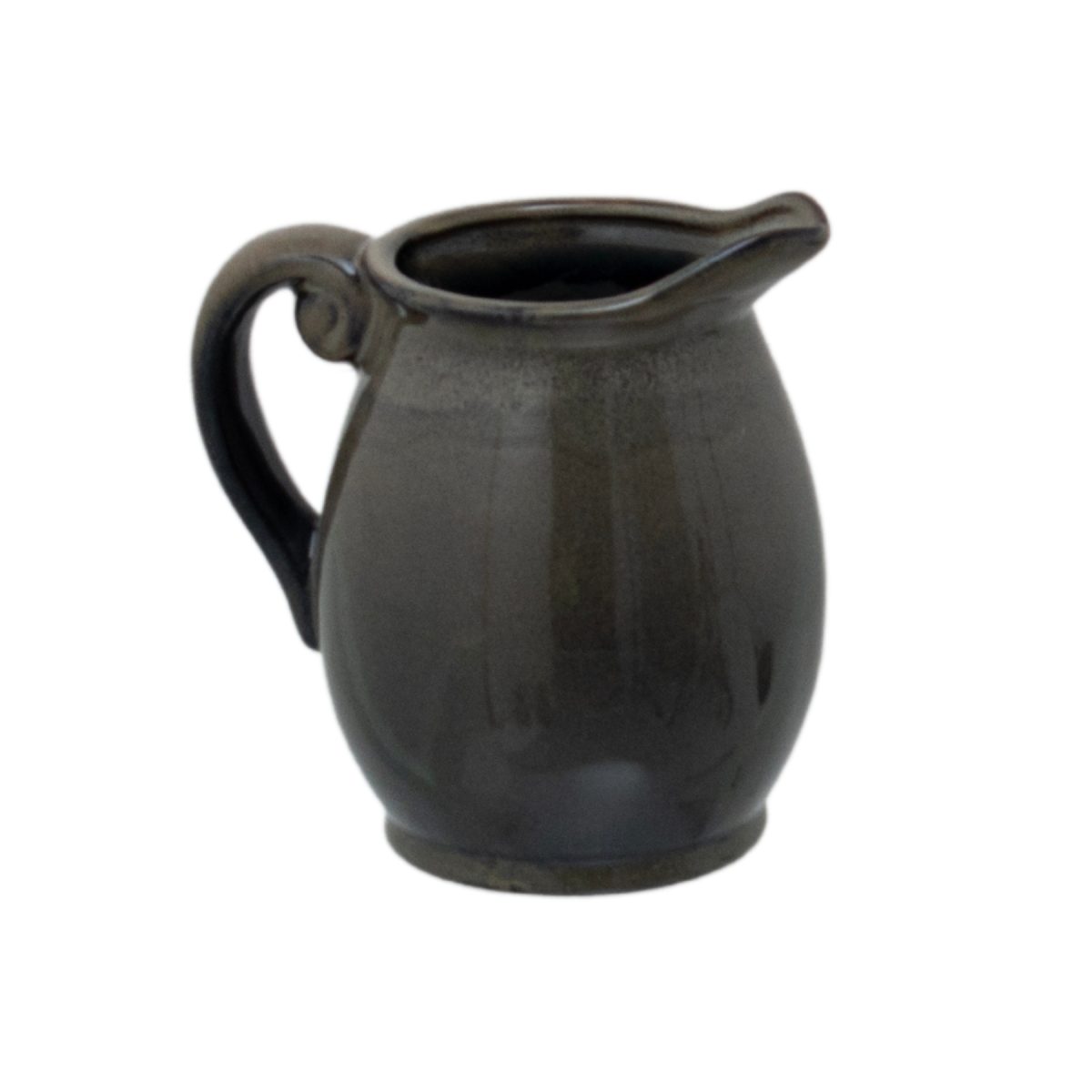 Elda Vase, Olive (16cm x 14cm)