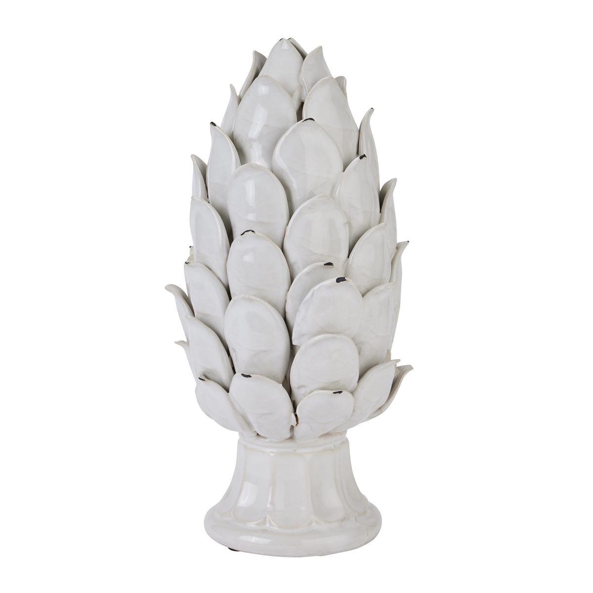 Large Ivory Artichoke - 36cm x 19cm