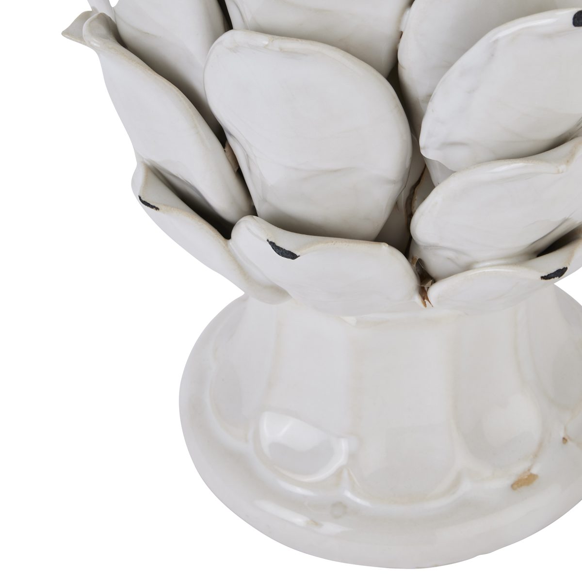 Large Ivory Artichoke - 36cm x 19cm