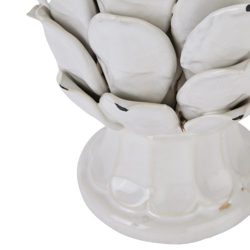 Large Ivory Artichoke - 36cm x 19cm