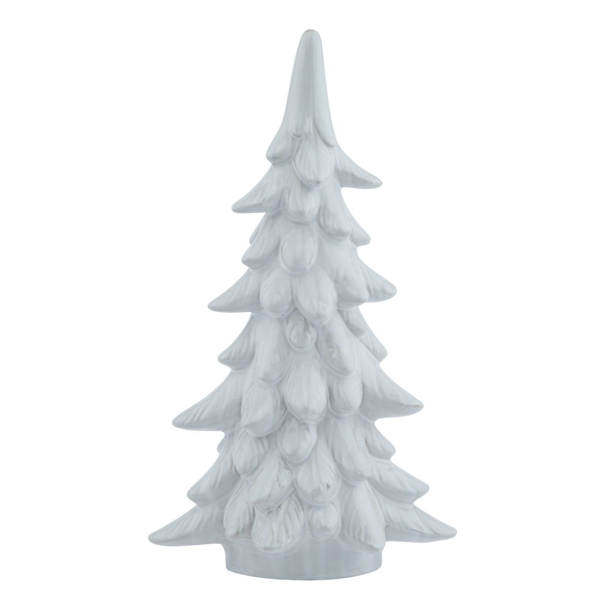 Large Snowy Fir Tree - 13cm x 20cm x 35cm