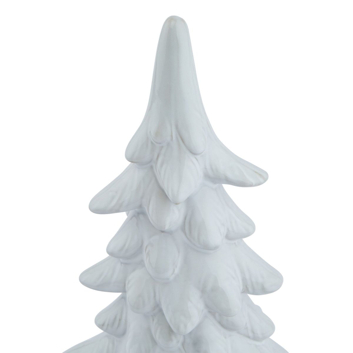 Large Snowy Fir Tree - 13cm x 20cm x 35cm