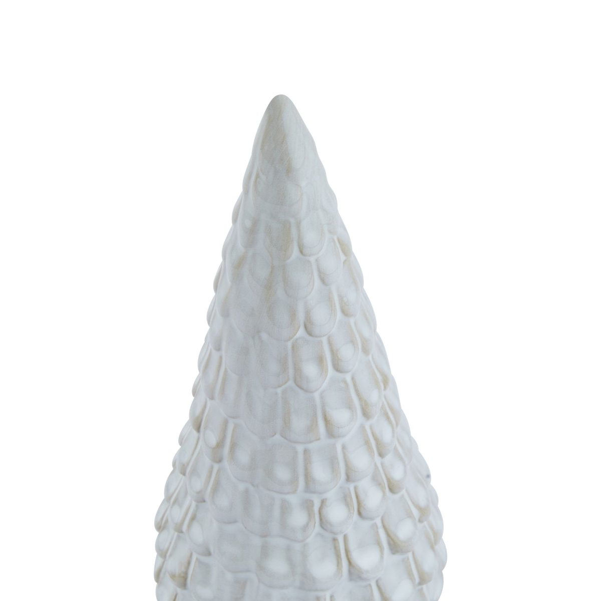 Snowy Ceramic Spruce Tree - 8cm x 8cm x 18cm