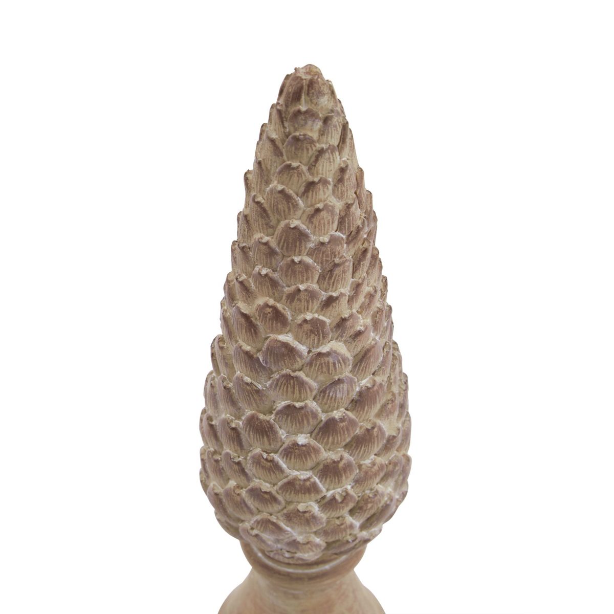 Medium Pinecone Sculpture On Base - 6cm x 6cm x 26cm