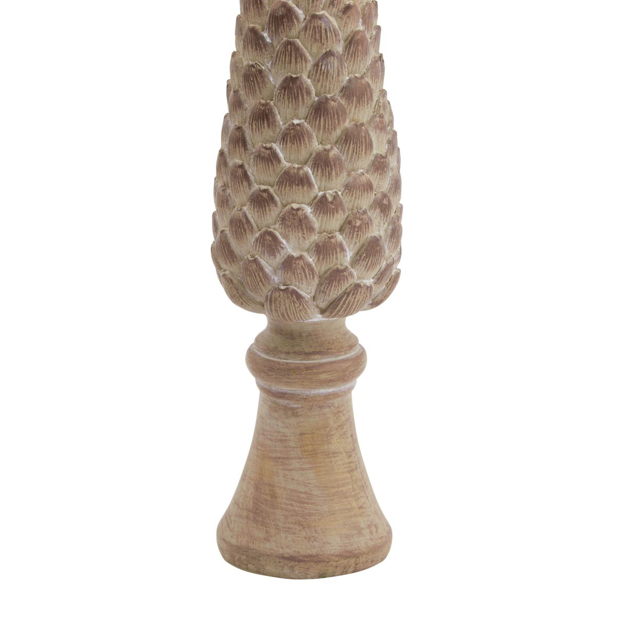 Medium Pinecone Sculpture On Base - 6cm x 6cm x 26cm