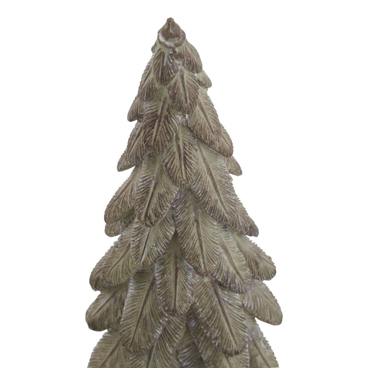 Large Spruce Tree Sculpture - 9cm x 9cm x 24cm