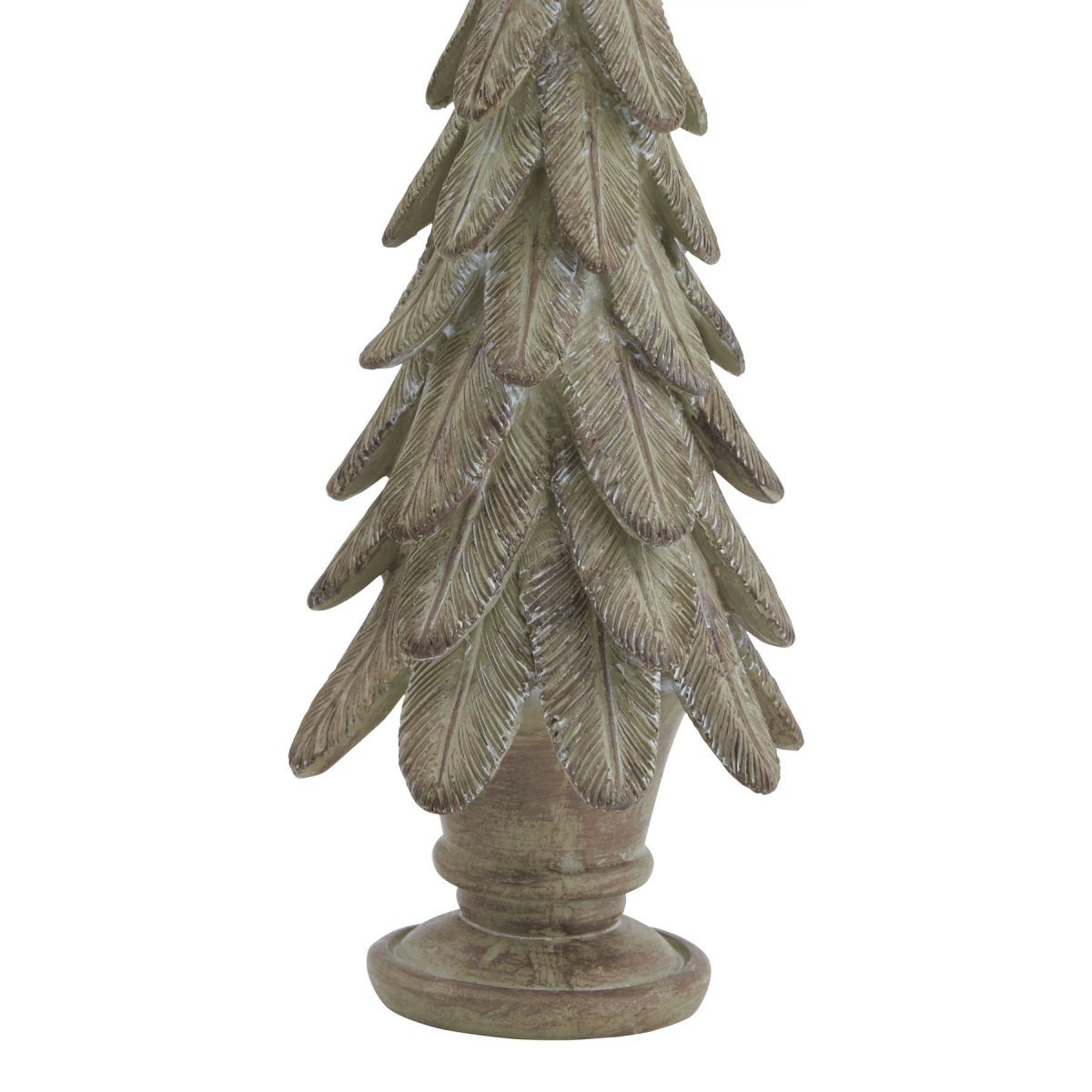 Large Spruce Tree Sculpture - 9cm x 9cm x 24cm