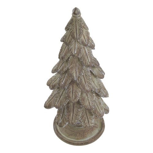 Medium Spruce Tree Sculpture - 6cm x 6cm x 16cm