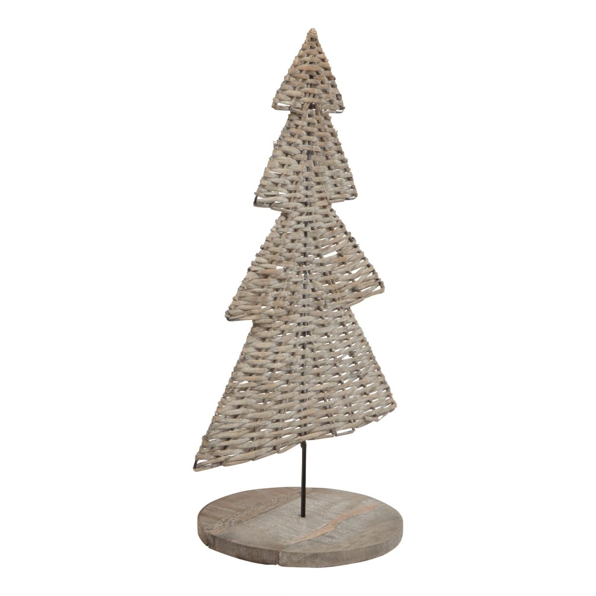 Large Wicker Tree Ornament - 1cm x 30cm