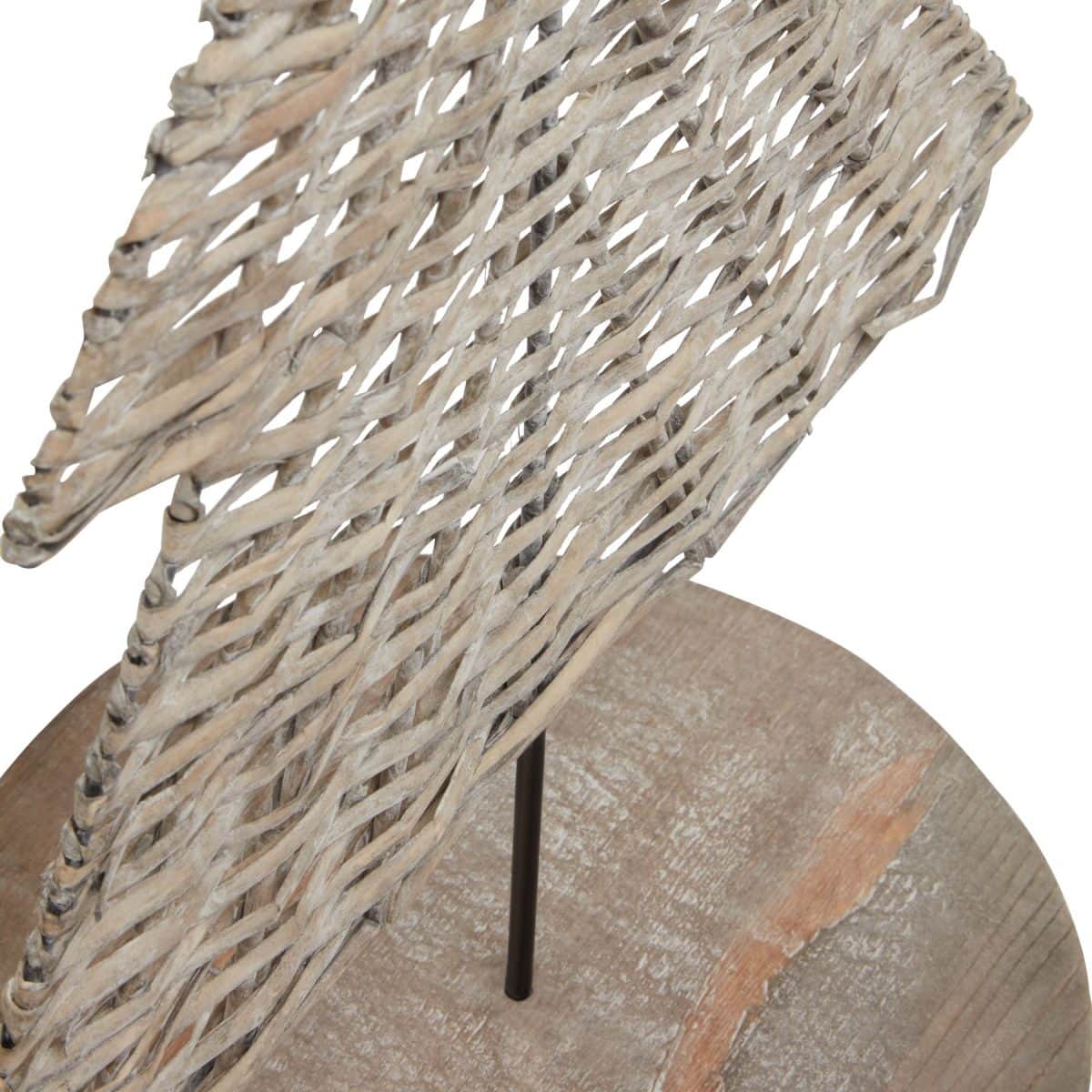Large Wicker Tree Ornament - 1cm x 30cm