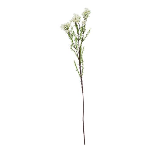 Ava's Garden Collection Artificial Waxflower, White - 80cm