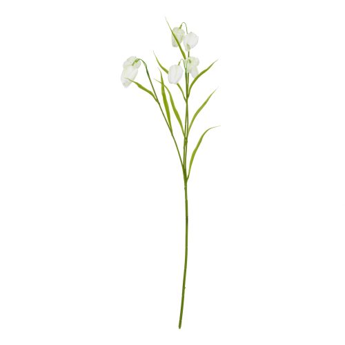 Ava's Garden Collection Artificial Fritillaria Stem, White - 58cm x 22cm