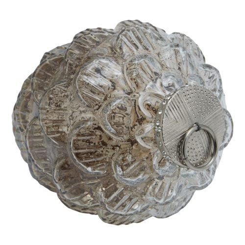 Coffee Pine Cone Bauble - 11cm x 11cm x 18cm