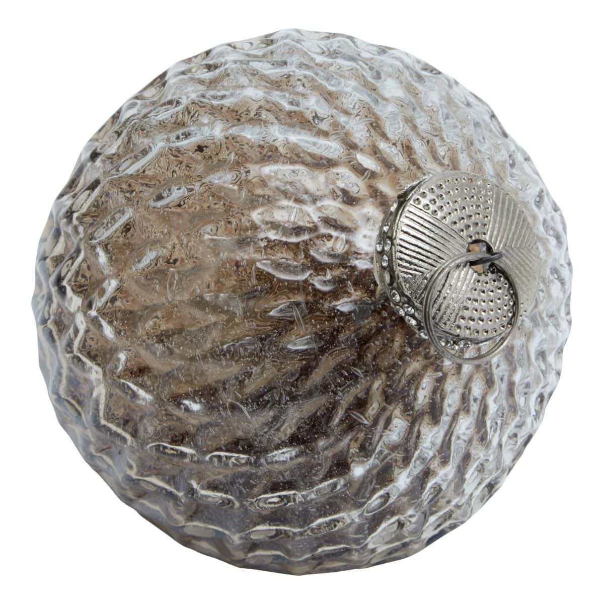 Coffee Detailed Bauble - 9cm x 9cm x 10cm