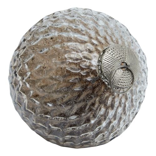Coffee Detailed Bauble - 9cm x 9cm x 10cm