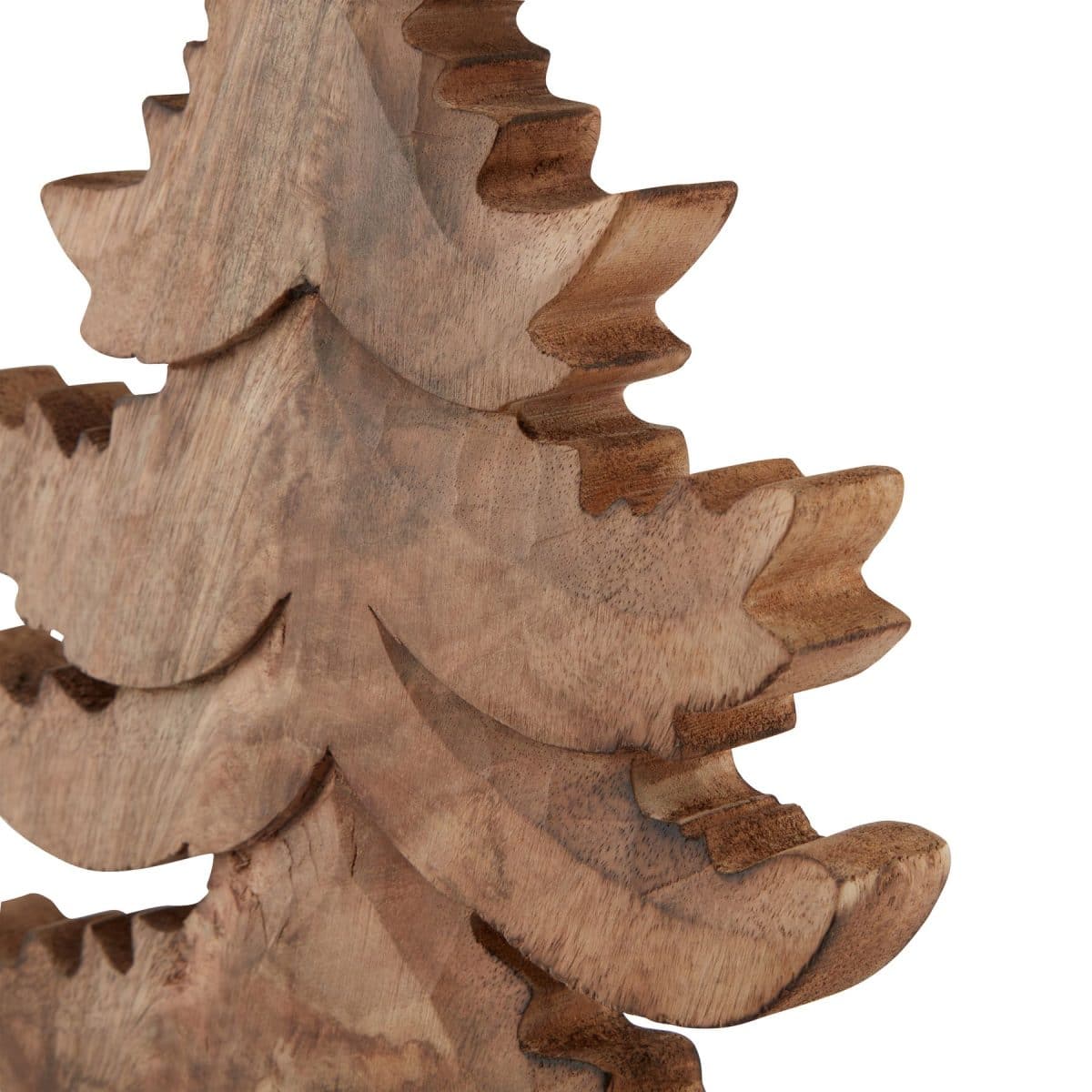 Natural Wooden Large Christmas Tree - 6cm x 16cm x 50cm