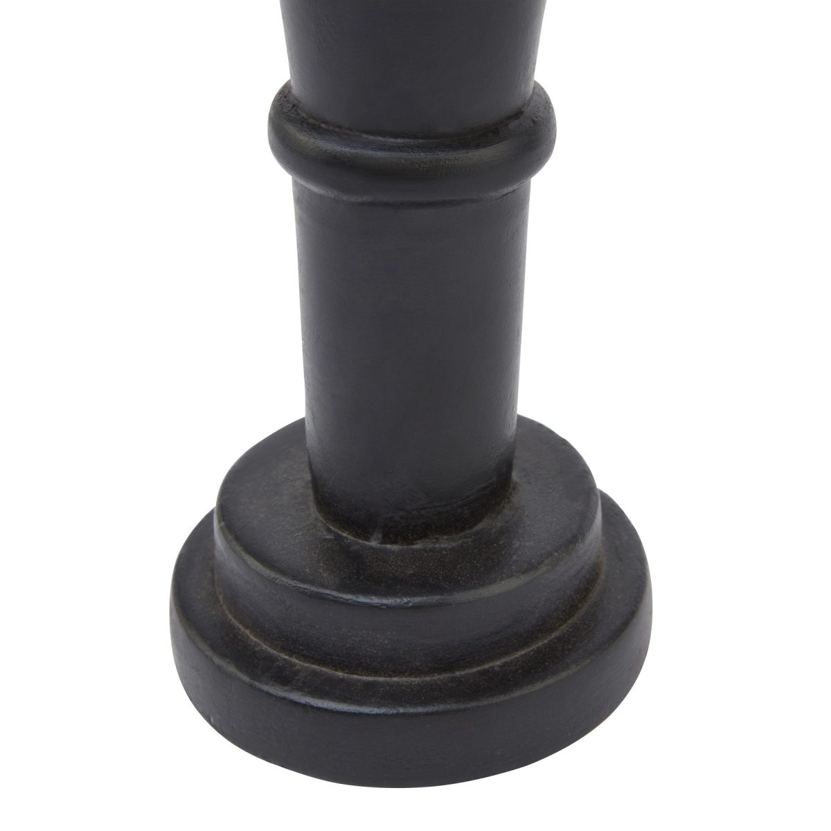 Minimalist Black Wooden Nutcracker Decoration - 10cm x 12cm x 50cm