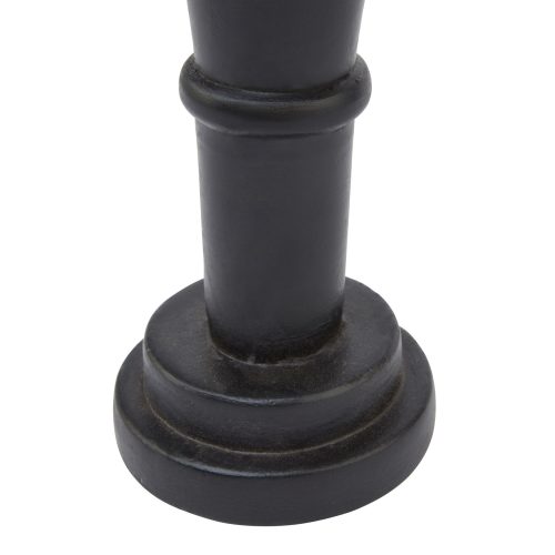 Minimalist Black Wooden Nutcracker Decoration - 10cm x 12cm x 50cm