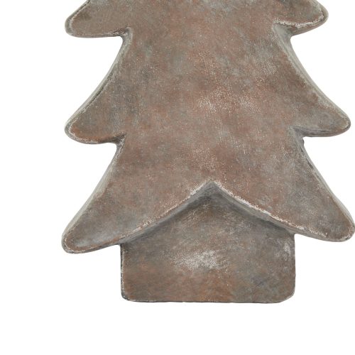 Brown Medium Christmas Tree - 6cm x 14cm x 24cm