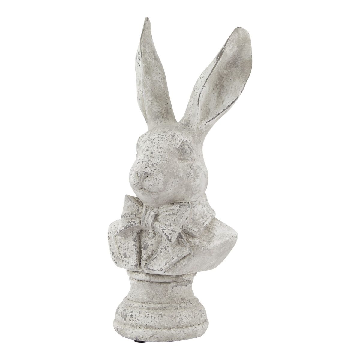 Stone Effect Tuxedo Hare Ornament - 38cm x 17cm