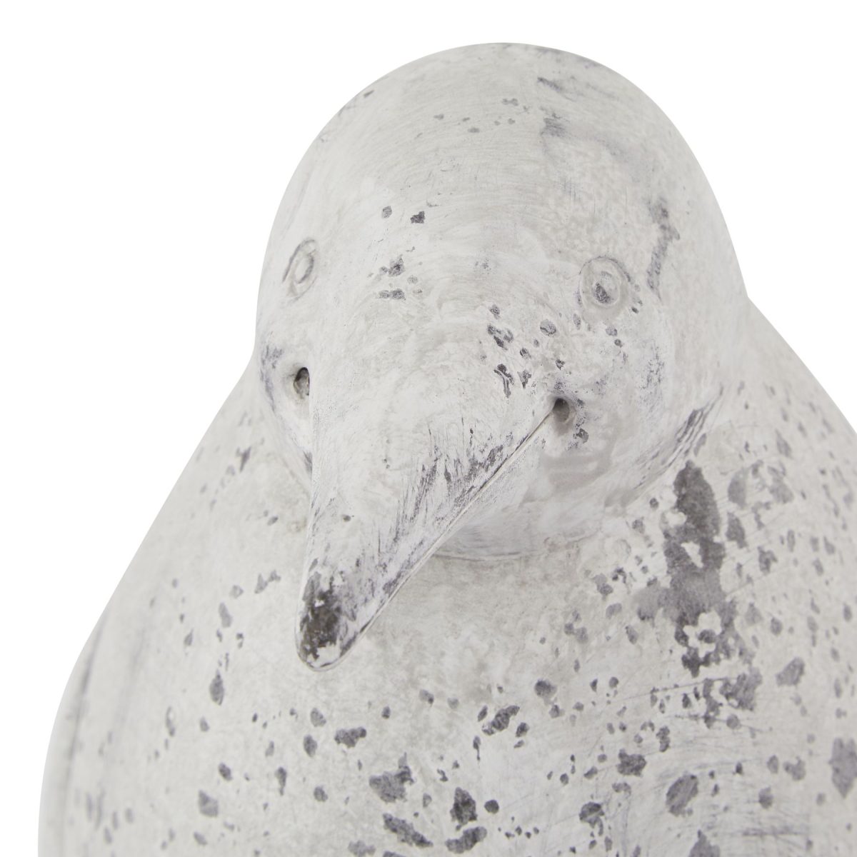 Medium Grey Stone Effect Penguin Statue - 13cm x 13cm x 26cm