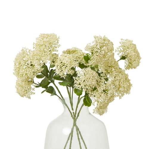 Artificial Sedum Spray, Cream - 58cm