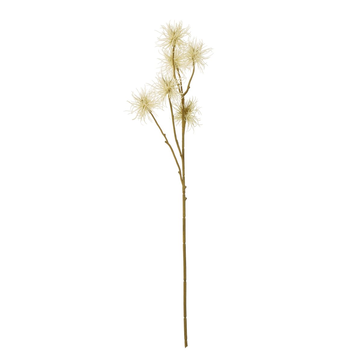 Artificial Xanthium Spray, Cream - 81cm