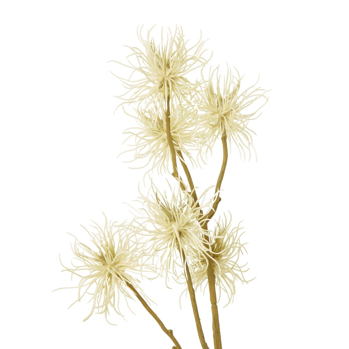 Artificial Xanthium Spray, Cream - 81cm