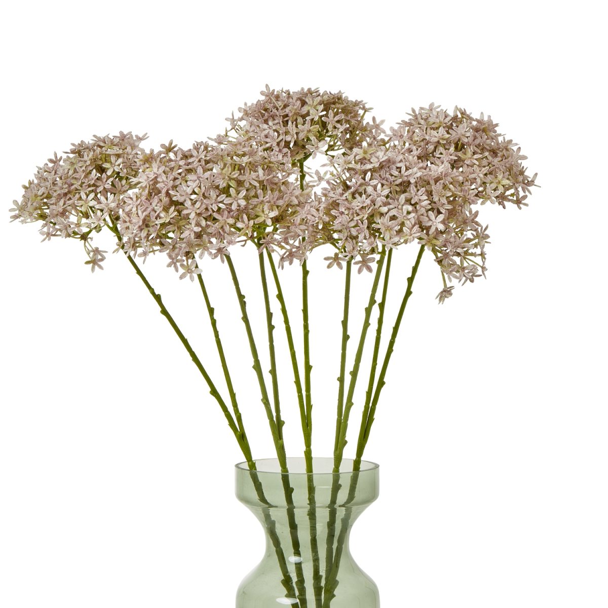Artificial Crown Hydrangea Stem, Lilac - 71cm x 18cm