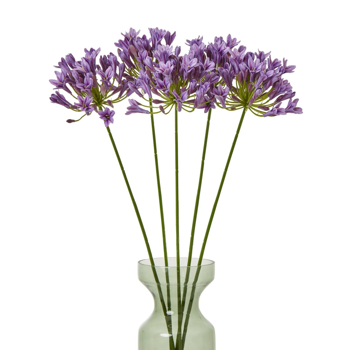 Artificial Agapanthus Spray, Lilac - 75cm x 15cm
