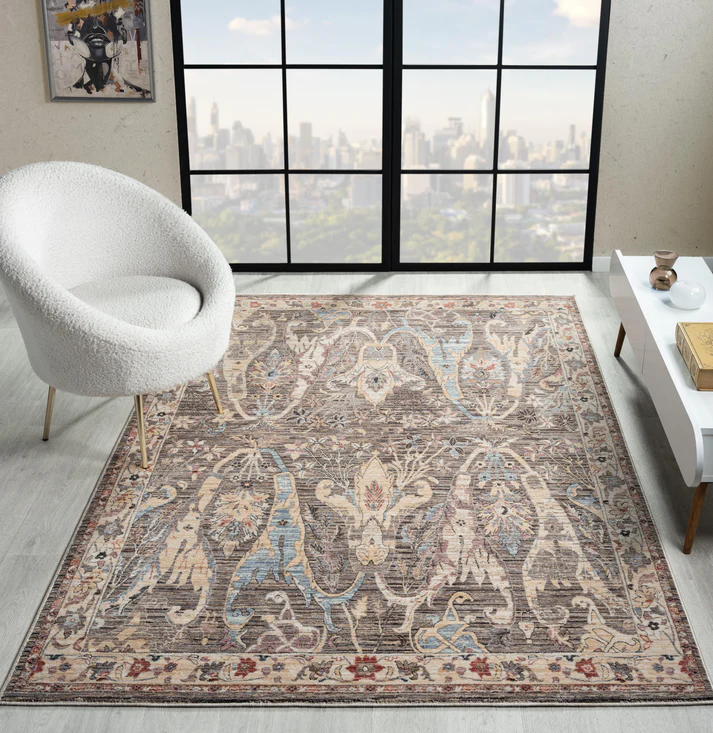 Alia 697G5 Grey & Anthra Rug
