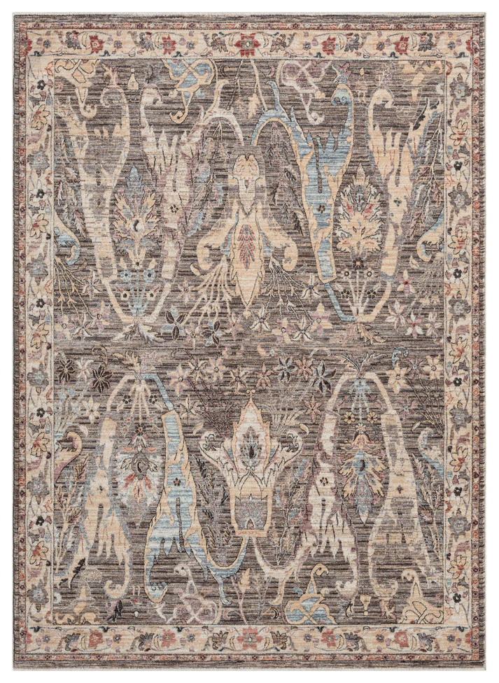 Alia 697G5 Grey & Anthra Rug