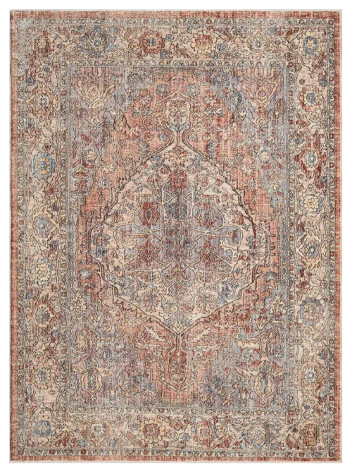 Alia 524AR Grey & Rose Rug