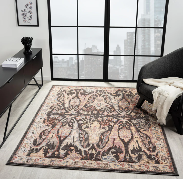 Alia 697GL Anthra & Cream Rug