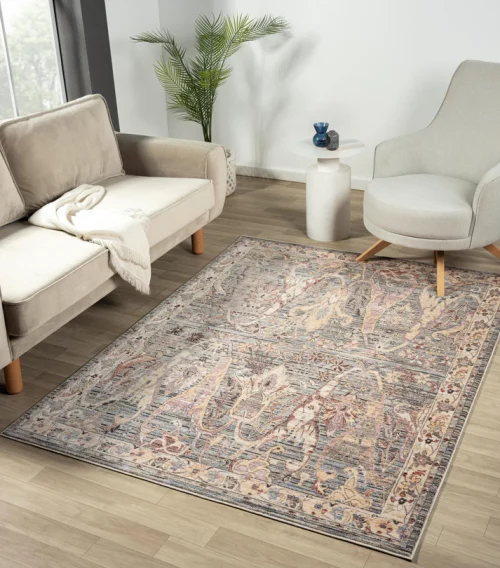Alia 697GH Light Blue & Anthra Rug
