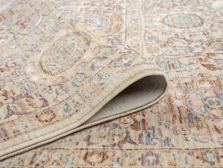 893GC beige and light brown rug