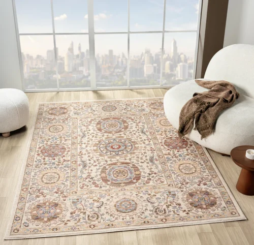 Alia 893GC Beige & Light Brown Rug
