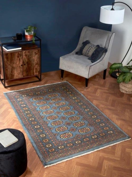 Bokhara Blue Rug