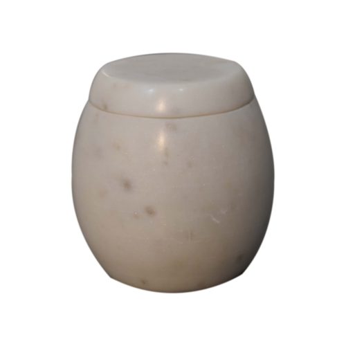 Bathroom Accessories Set, White Marble