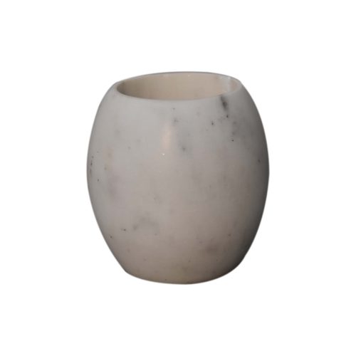 Bathroom Accessories Set, White Marble
