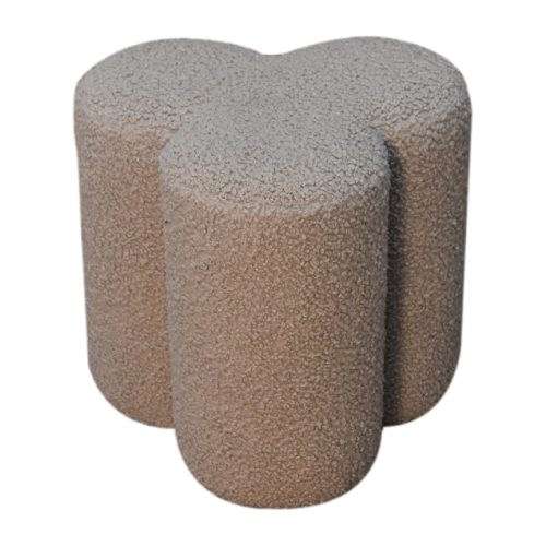 Boucle Footstool