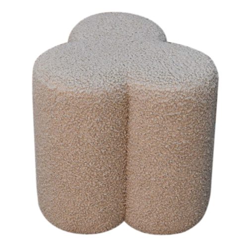 Boucle Footstool