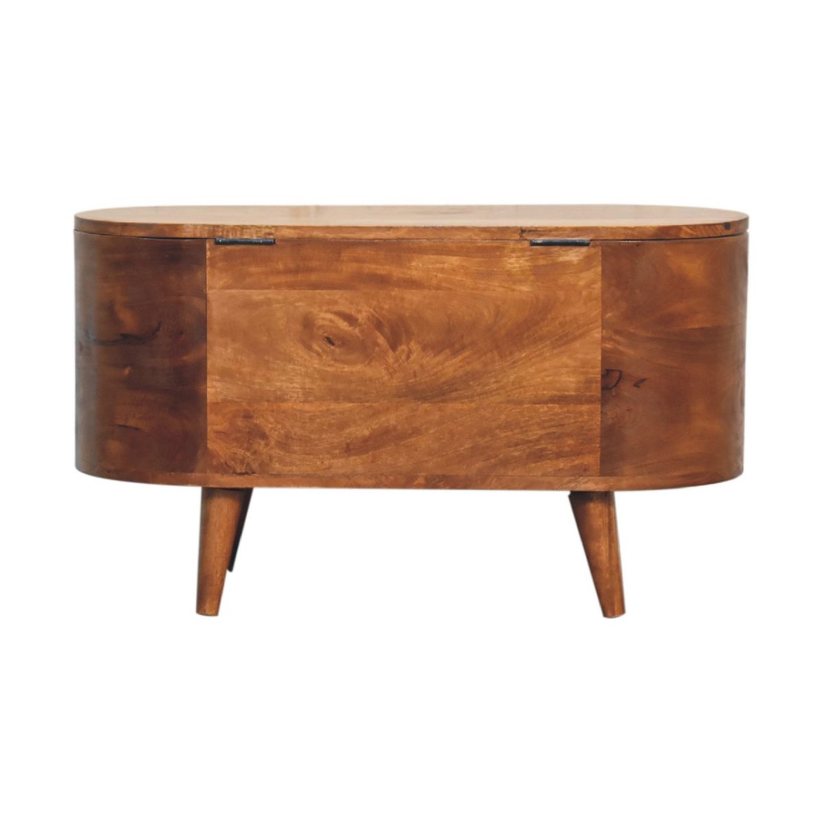 Chestnut Blanket Box with Legs